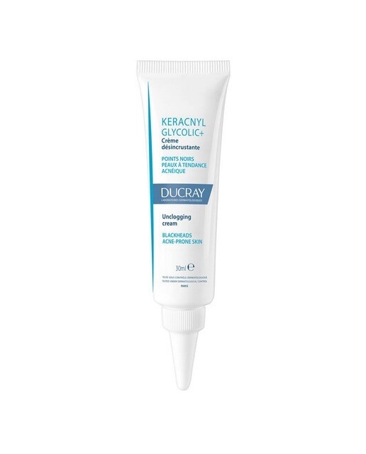 Creme Esfoliante Keracnyl Glycolic+ Unclogging Cream 30ml Ducray 1