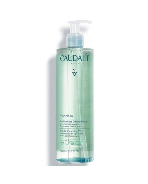 Água Micelar Desmaquilhante Vinoclean 400ml Caudalie 1