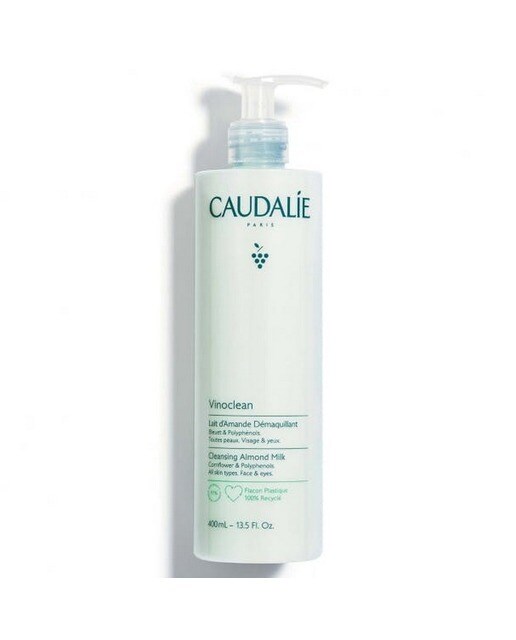 Leite de Amêndoas Desmaquilhante Vinoclean 400ml Caudalie 1