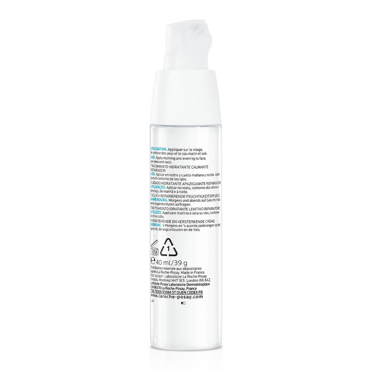 Creme de Rosto Toleriane Dermallergo Fluído 40ml La Roche Posay 2
