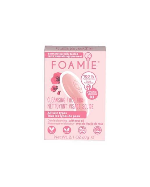 Sabonete de Limpeza de Rosto Face Bar I Rose Up Like This - Todos os Tipos de Pele 60gr Foamie 1