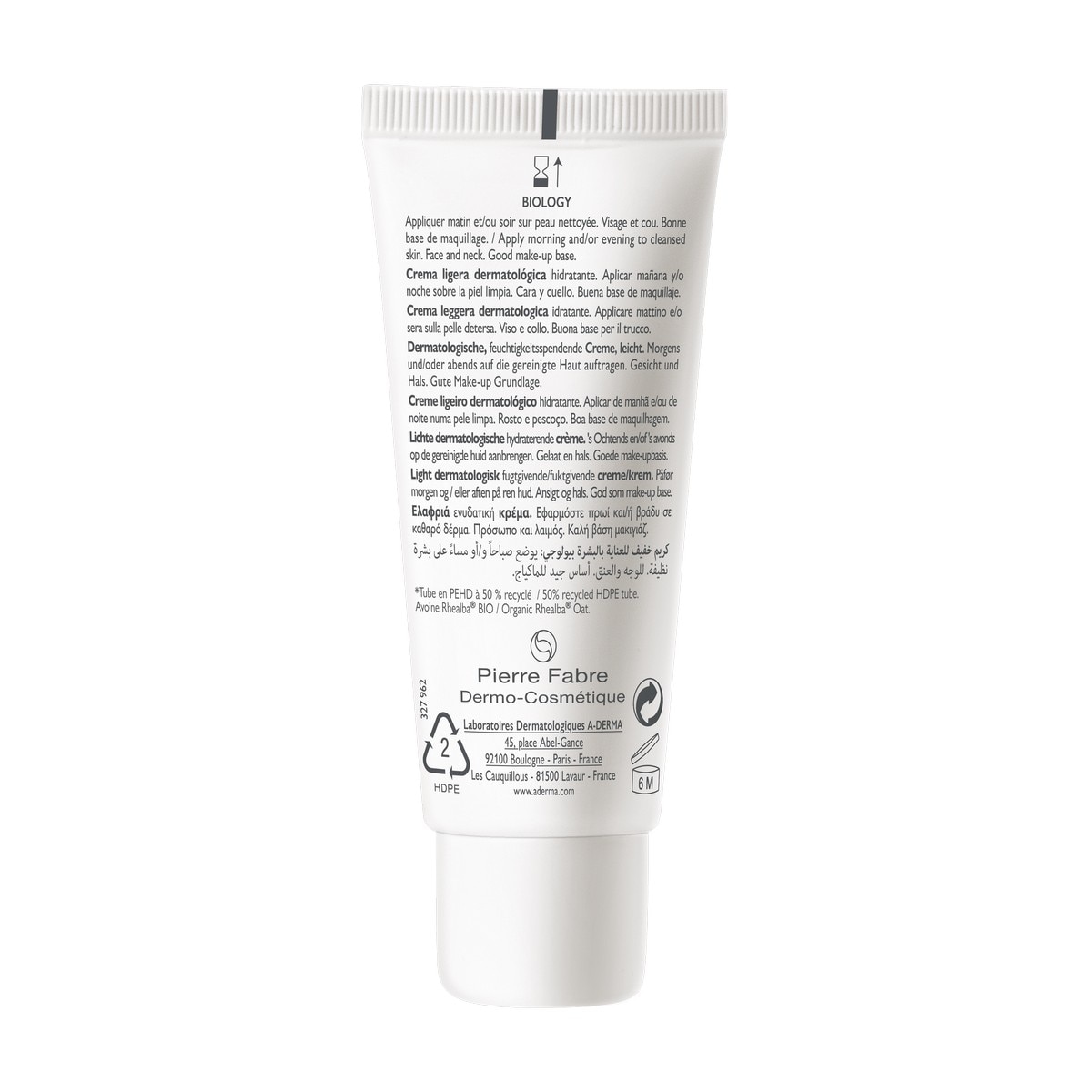 Creme Ligeiro Dermatológico Hidratante Biology - 40 ml 2