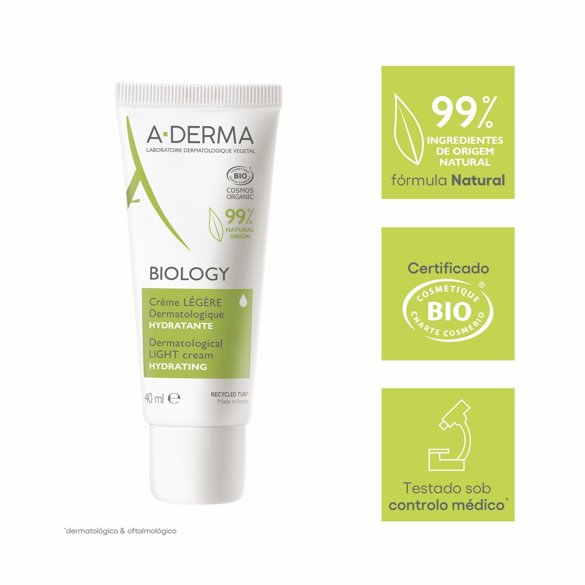 Creme Ligeiro Dermatológico Hidratante Biology - 40 ml 4