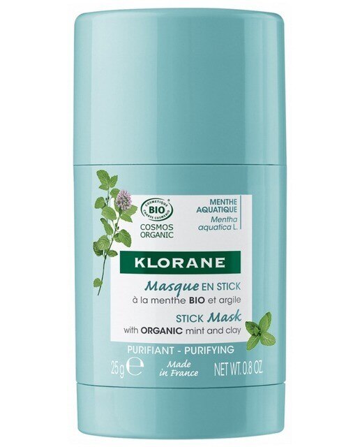 Máscara Facial em Stick de Menta Aquática 25g Klorane 1