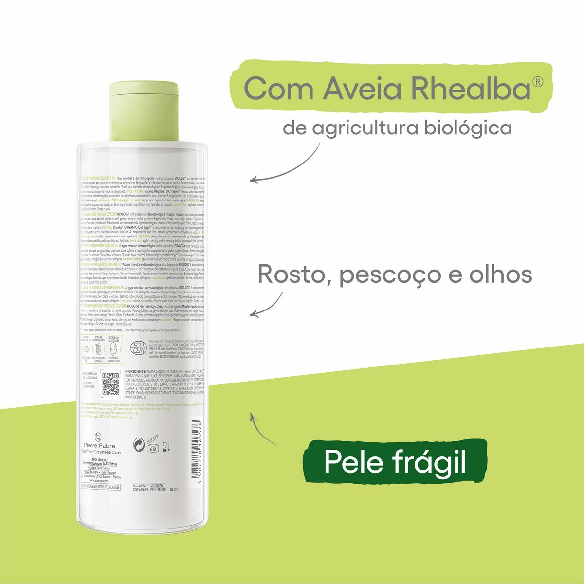Água Micelar Biology - 400 ml 3