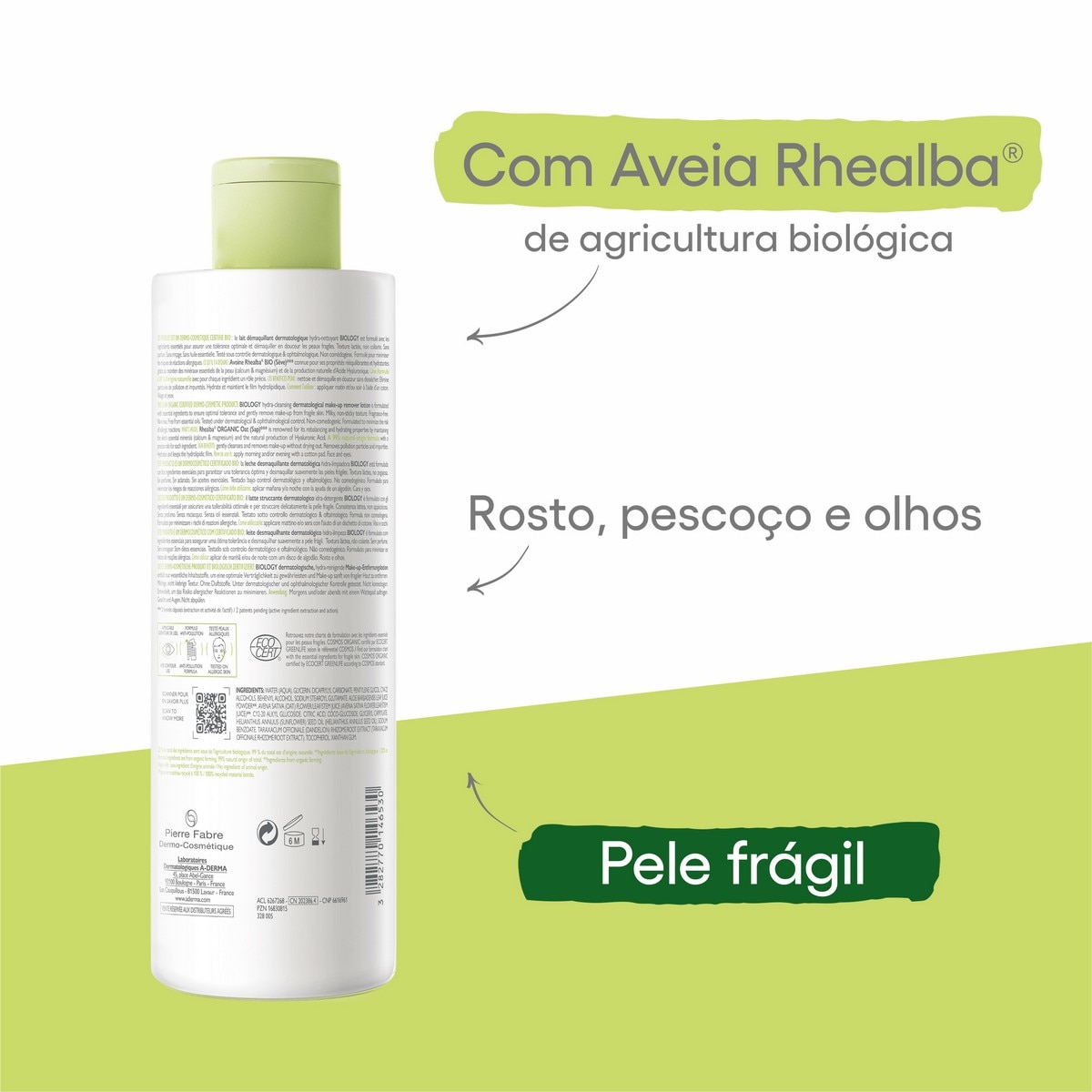 Leite Desmaquilhante Biology - 400 ml 4