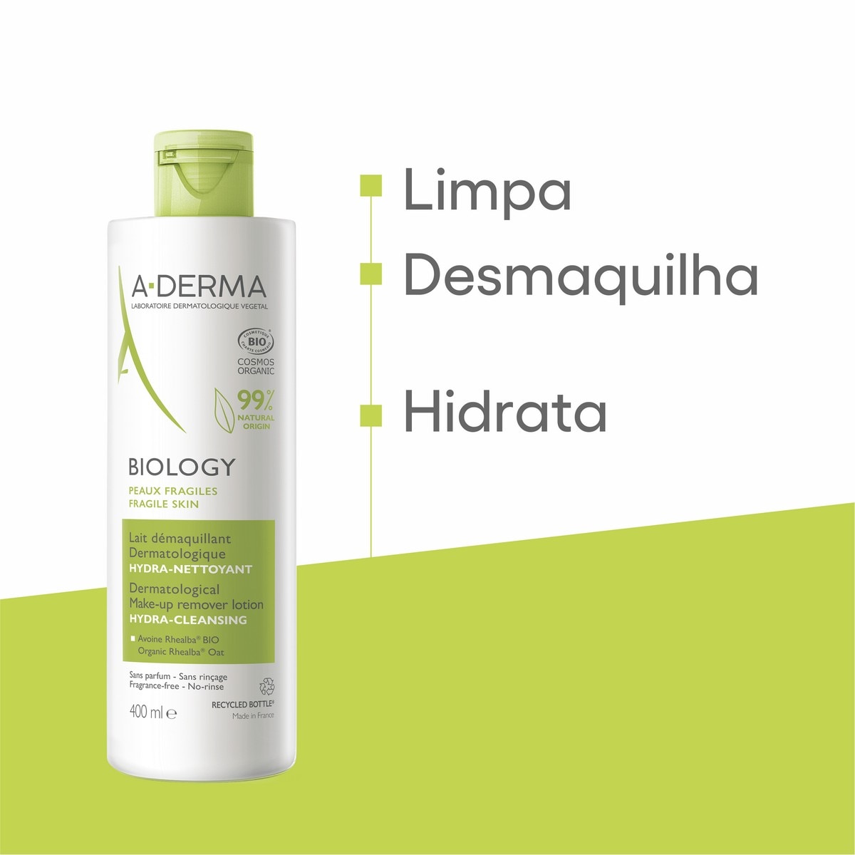Leite Desmaquilhante Biology - 400 ml 6