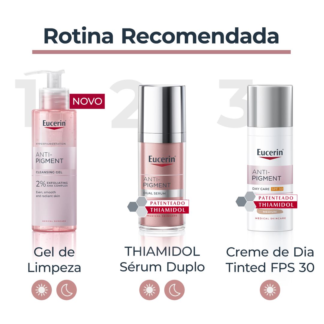 Creme de Dia Anti-Pigment FPS 30 com Cor - 50 ml Tom Médio-8