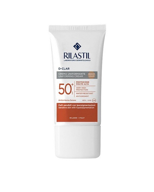 Imagem 0 de Fotoprotetor Uniformizador D-Clar SPF50+ com Cor - 40 ml