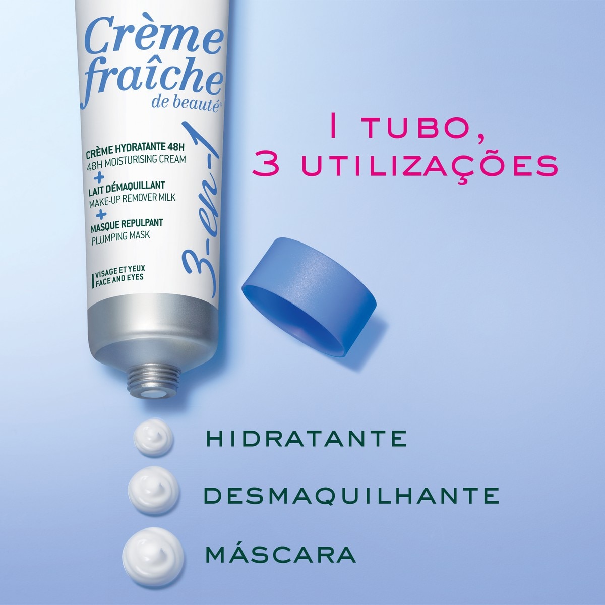 Creme 3 em 1 Crème Fraîche  - 100 ml 2