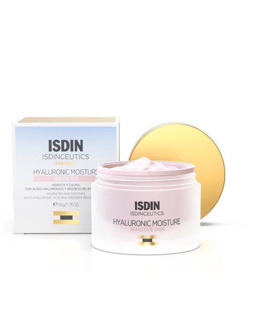 Imagem 0 de Creme Hidratante Hyaluronic Moisture Sensitive Pele Sensível Isdinceutics - 50 g
