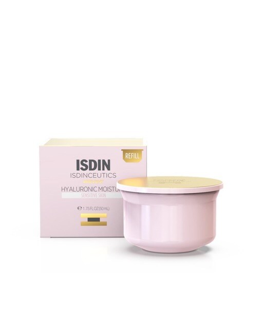 Imagem 0 de Refill Creme Hidratante Hyaluronic Moisture Sensitive Pele Sensível Isdinceutics - 50 g