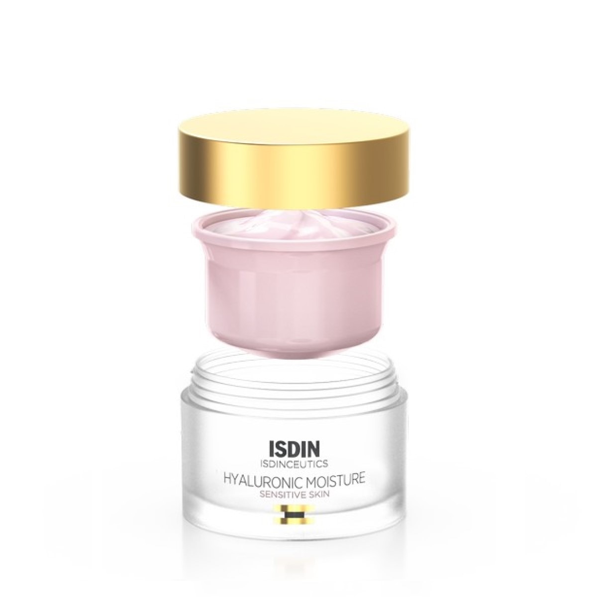Refill Creme Hidratante Hyaluronic Moisture Sensitive Pele Sensível Isdinceutics - 50 g 2