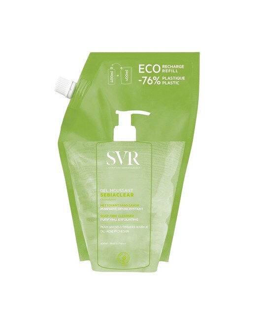 Gel Moussant Refill Sebiaclear - 400 ml 1
