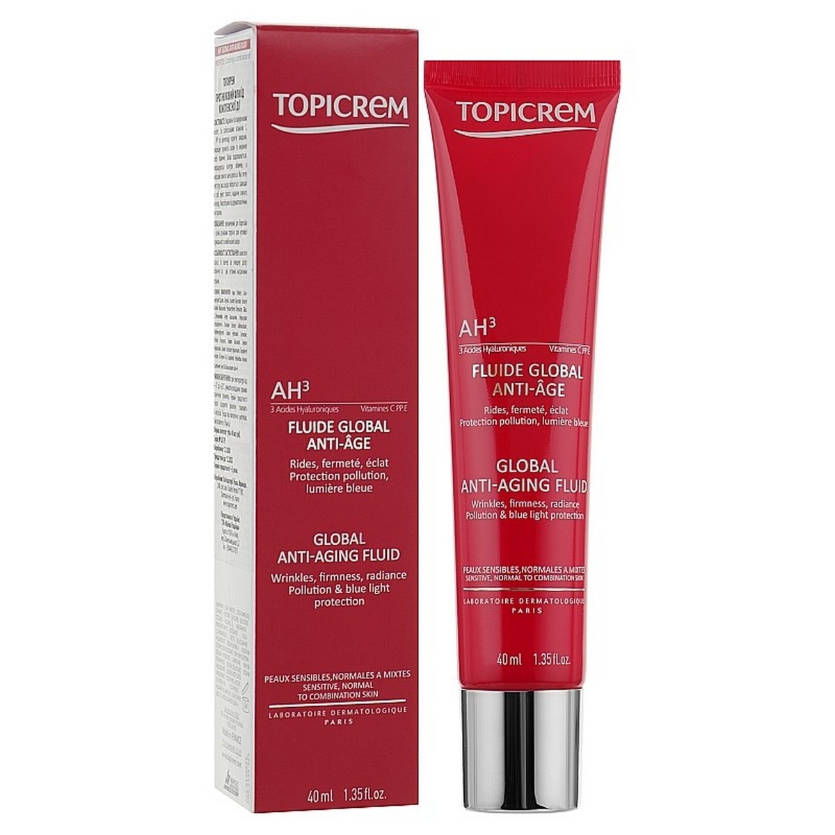 Fluido de Rosto AH Global - 40 ml 3