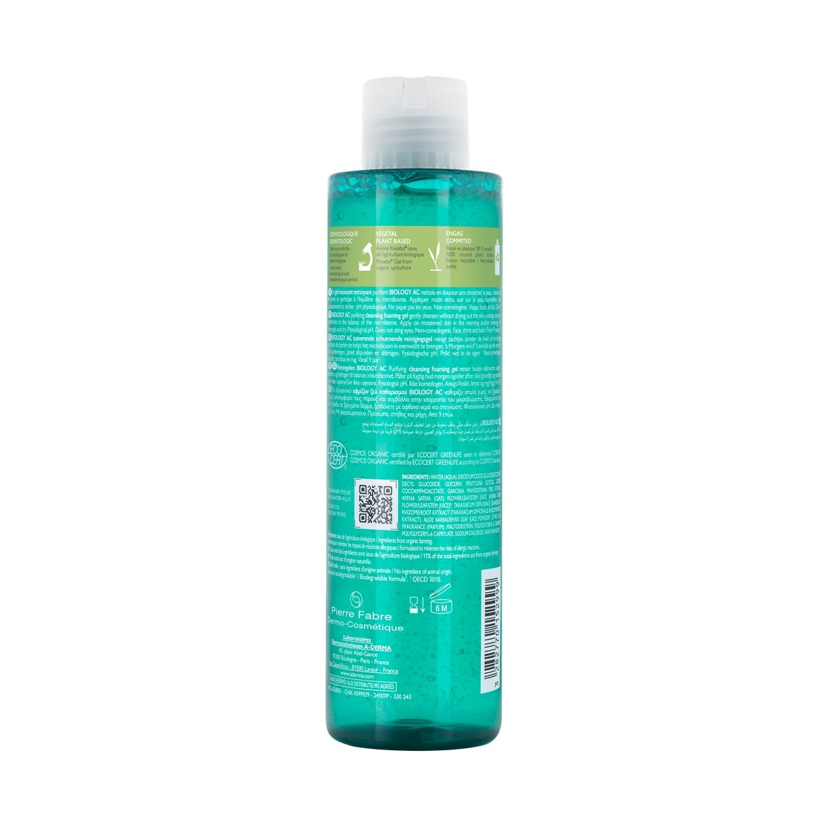 Gel Espuma de Limpeza Purificante Biology AC - 200 ml 2