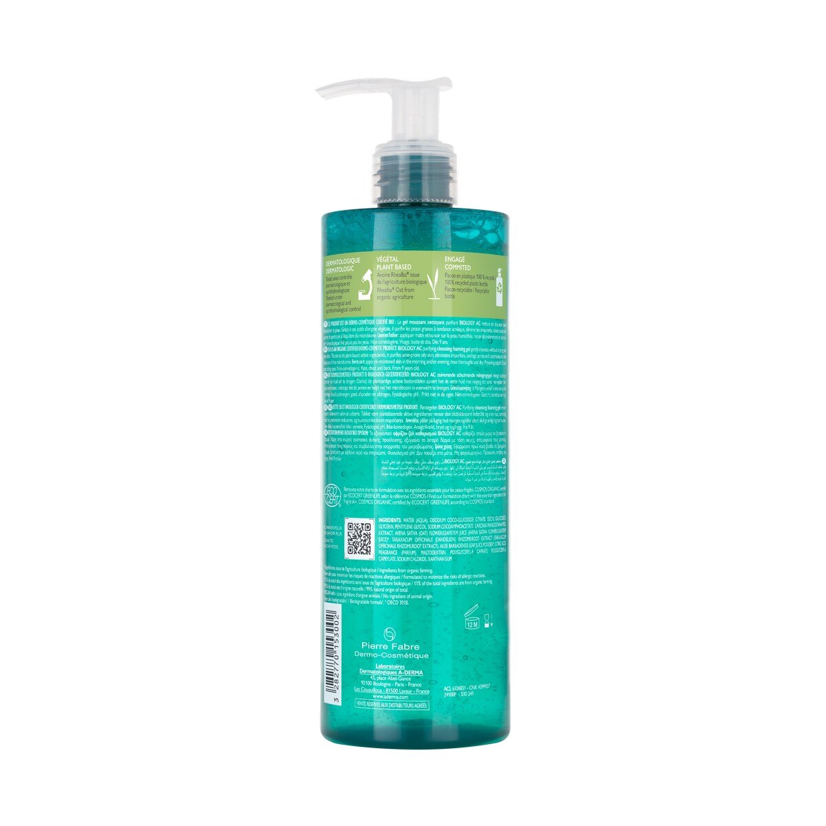 Gel Espuma de Limpeza Purificante Biology AC - 400 ml 2