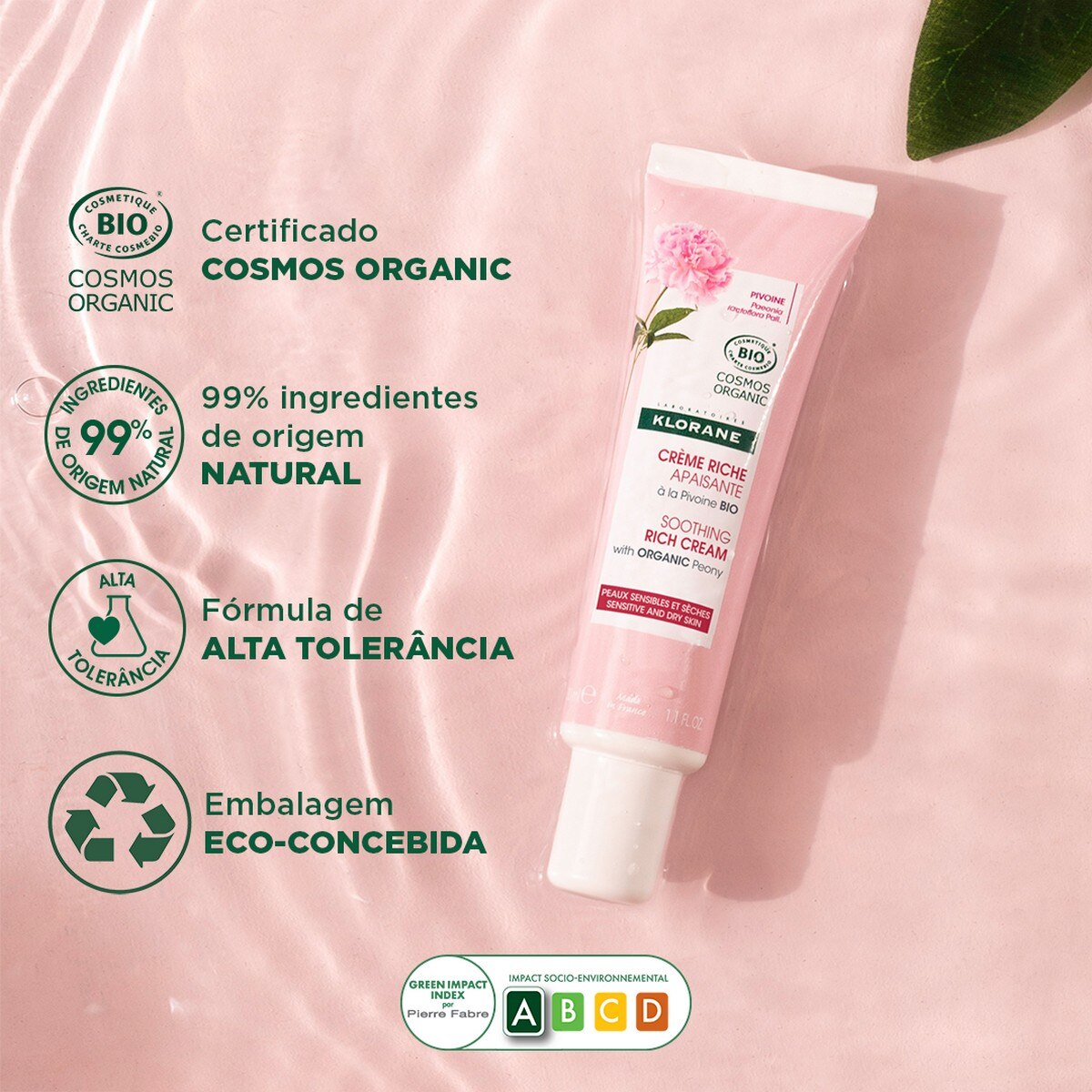 Creme Rico Calmante com Peónia BIO - 40 ml 7