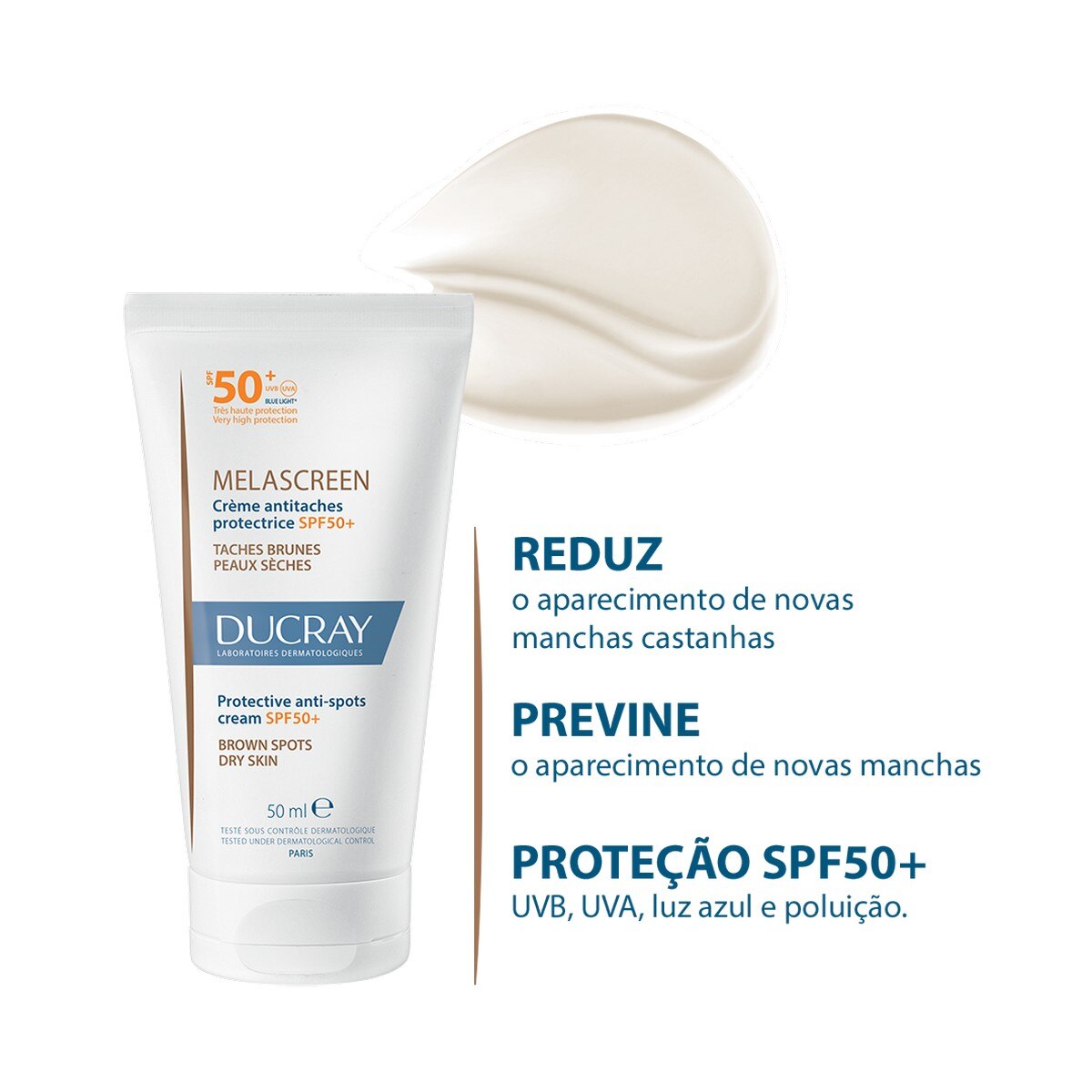 Creme Protetor Melascreen Antimanchas SPF50+ - 50 ml 3