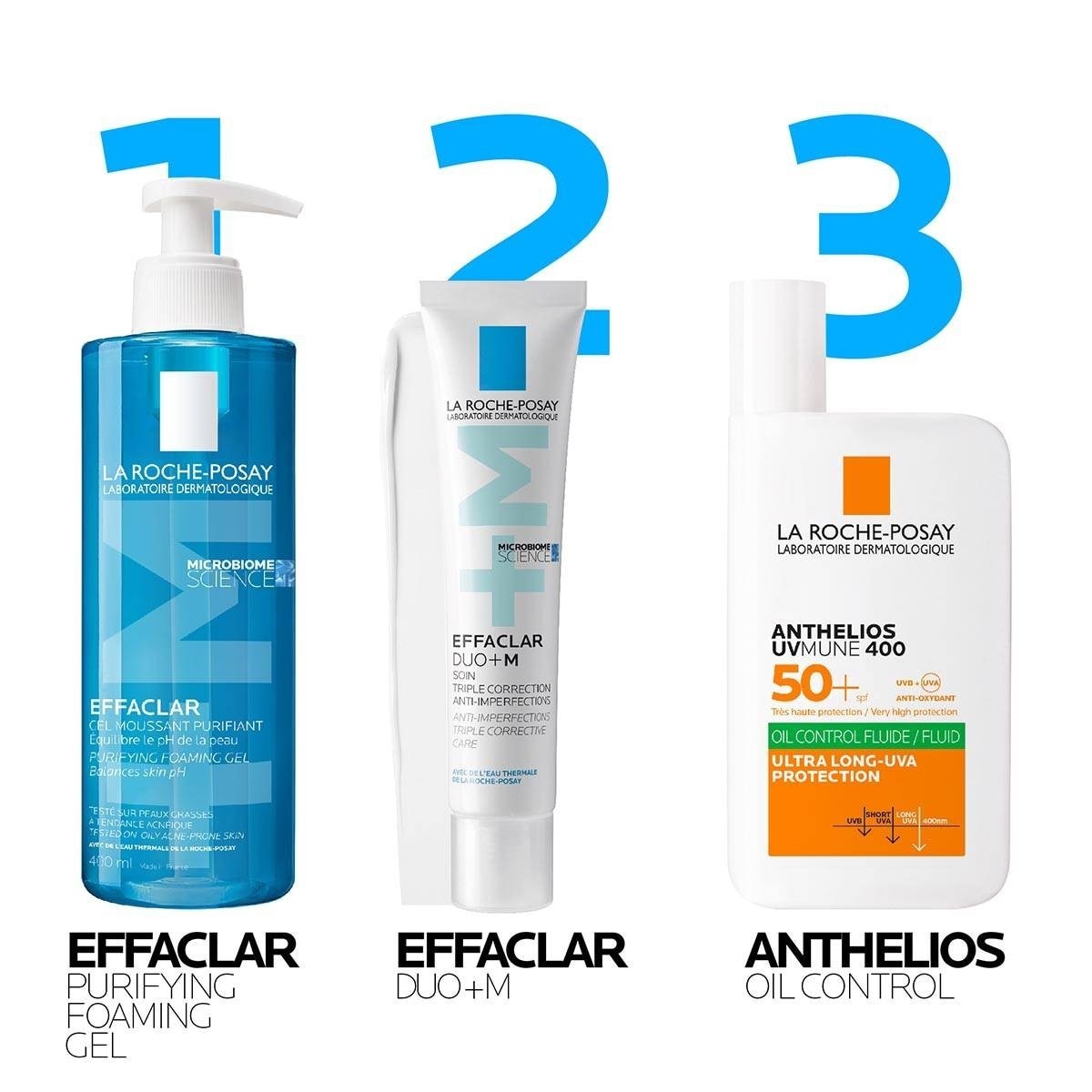 Recarga EFFACLAR Gel Espuma Purificante +M - 400 ml 3