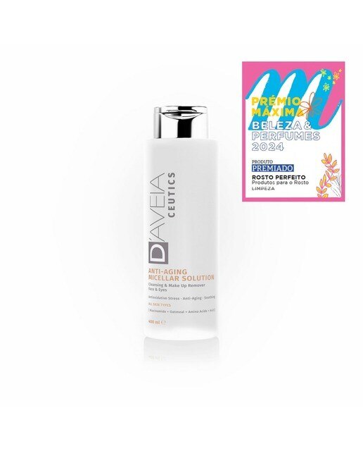 Imagem 0 de Solução Micelar D'AVEIA Ceutics Anti-Aging Micellar Solution - 400 ml
