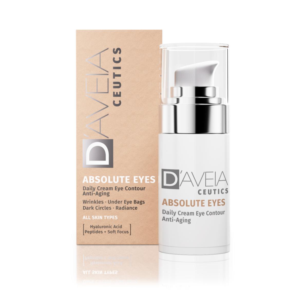 Creme de Olhos D'AVEIA Ceutics Absolute Eyes - 15 ml 2