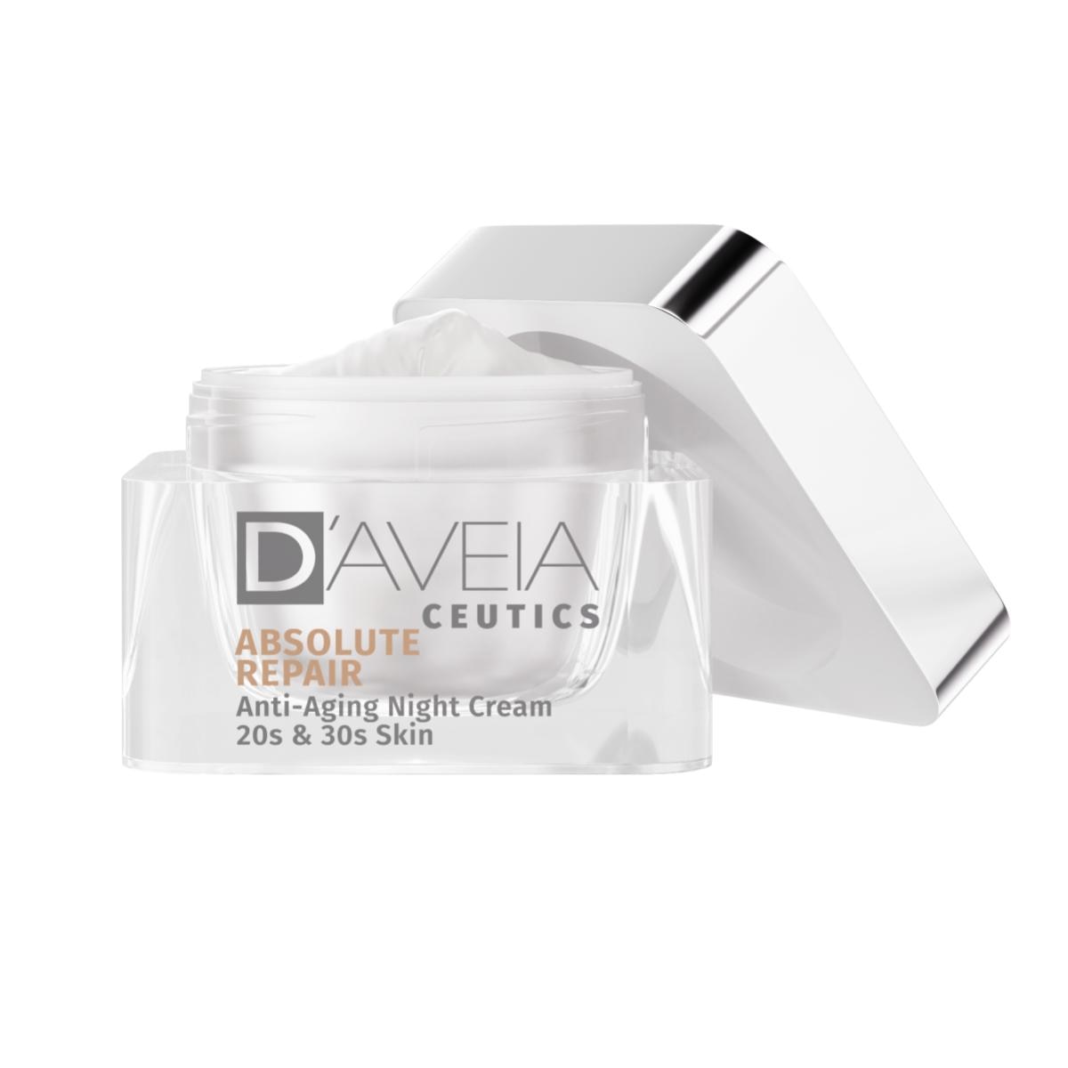 Creme de Noite D'AVEIA Ceutics Absolute Repair 20s & 30s - 50 ml 2