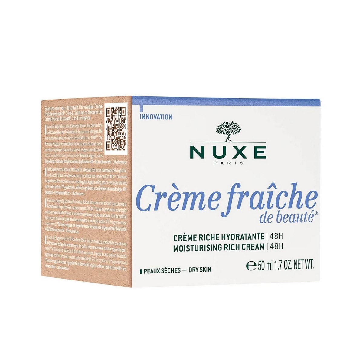 Creme Hidratante Pele Seca Crème Fraîche de Beauté® - 50 ml 3