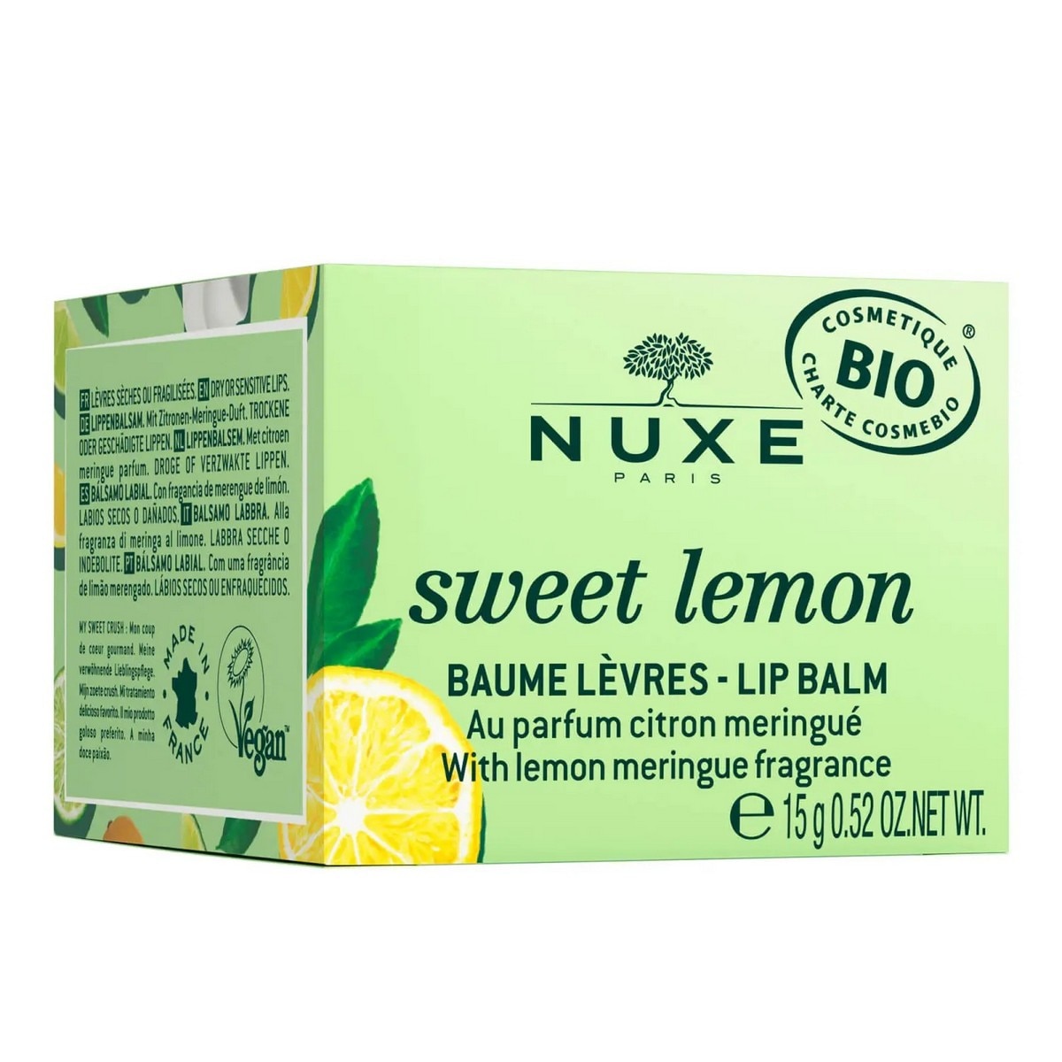 Bálsamo Labial Nutritivo Sweet Lemon - 15 g 3