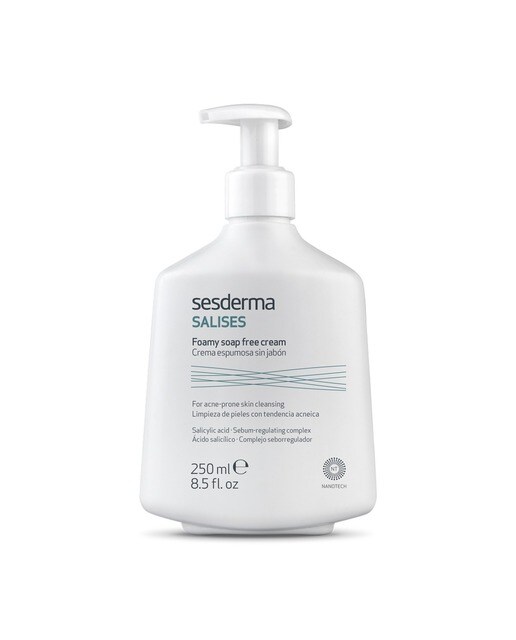 Creme Espuma Sem Sabão Salises - 250 ml 1