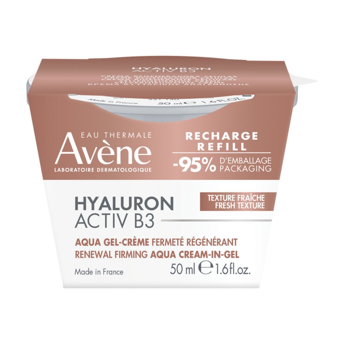 Recarga de Aqua Gel-Creme Regenerador HYALURON ACTIV B3 - 50 ml 2