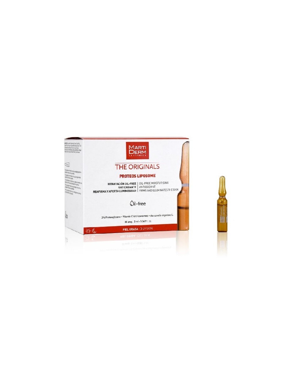 30 Ampolas MartiDerm The Originals Proteos Liposome 1