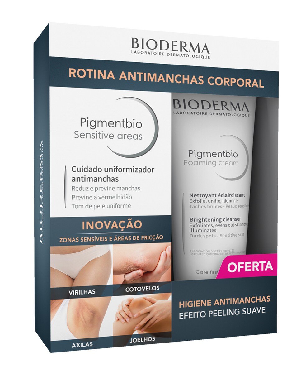 Pigmentbio Sensitive Areas 75 ml + Of Pigmentbio Foaming Cream - 200 ml 1