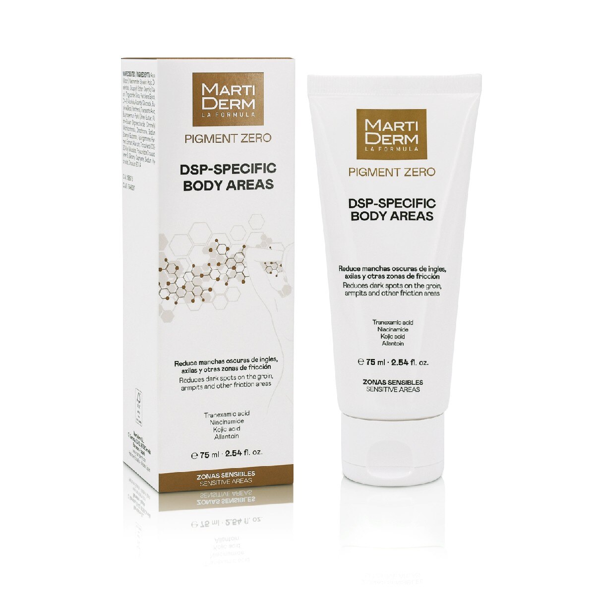 Creme Despigmentante Corporal Pigment Zero DSP-Specific Body Areas Despigmentante 2