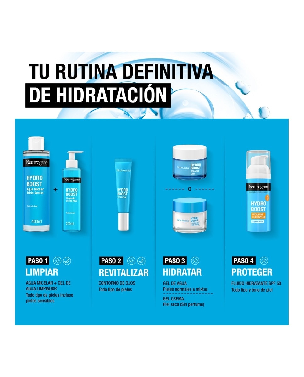 Hydro Boost Fluido Hidratante SPF50 9