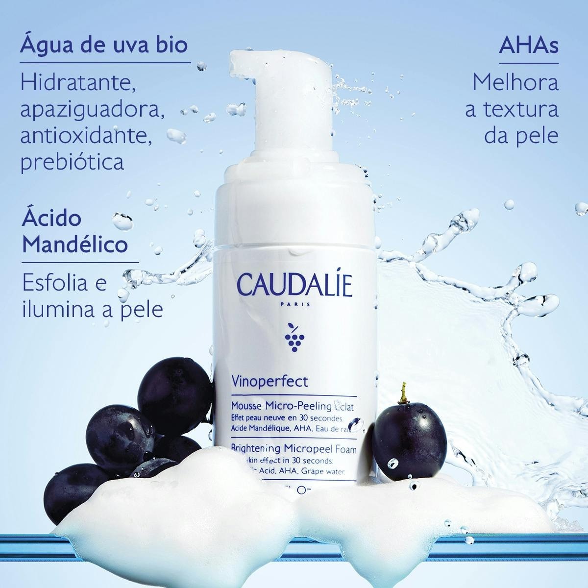Espuma Vinoperfect Micro-Peeling Luminosidade 3