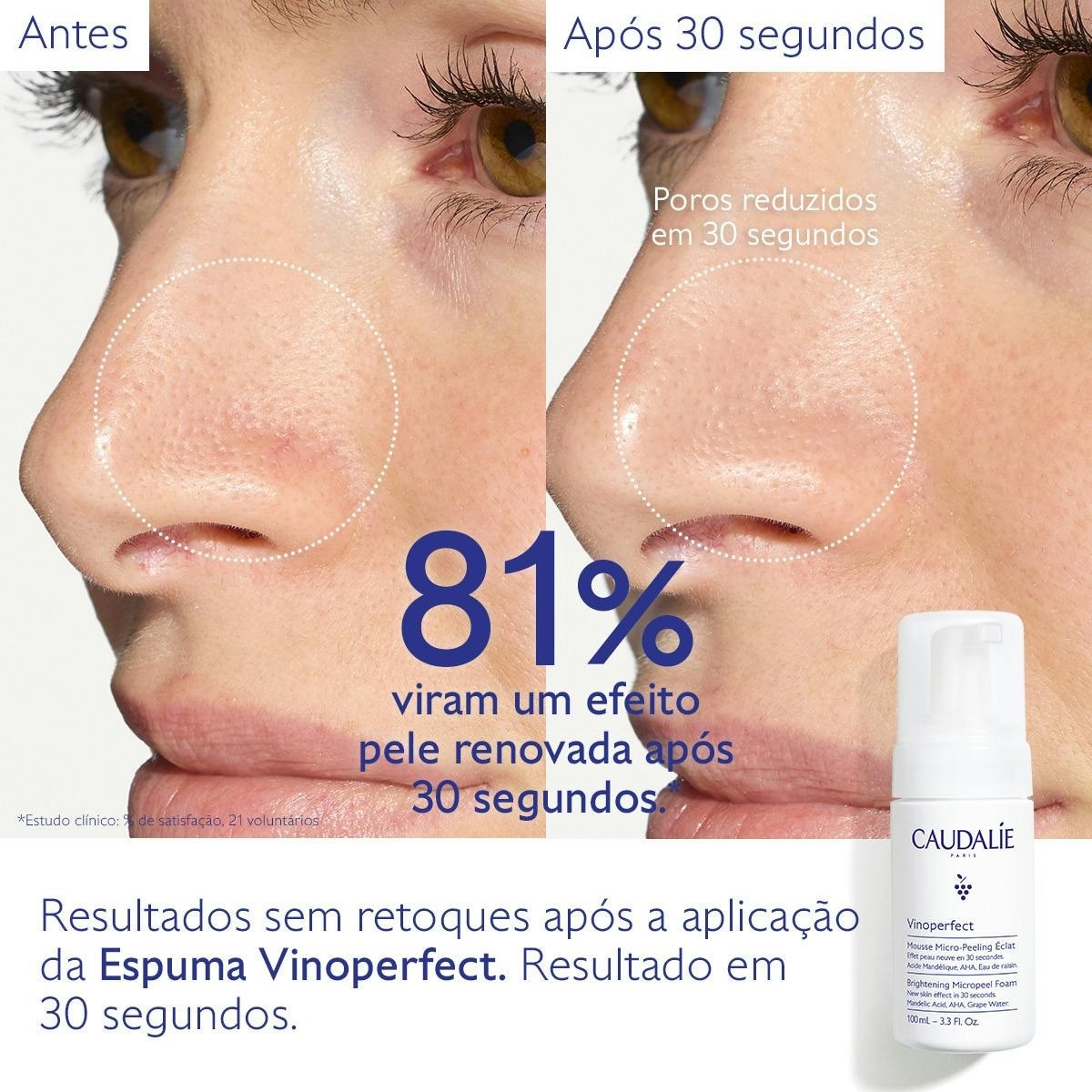 Espuma Vinoperfect Micro-Peeling Luminosidade 4