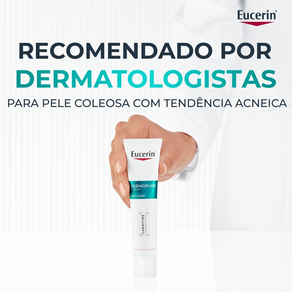 Hidratante DermoPure Clinical Fluido Matificante 8