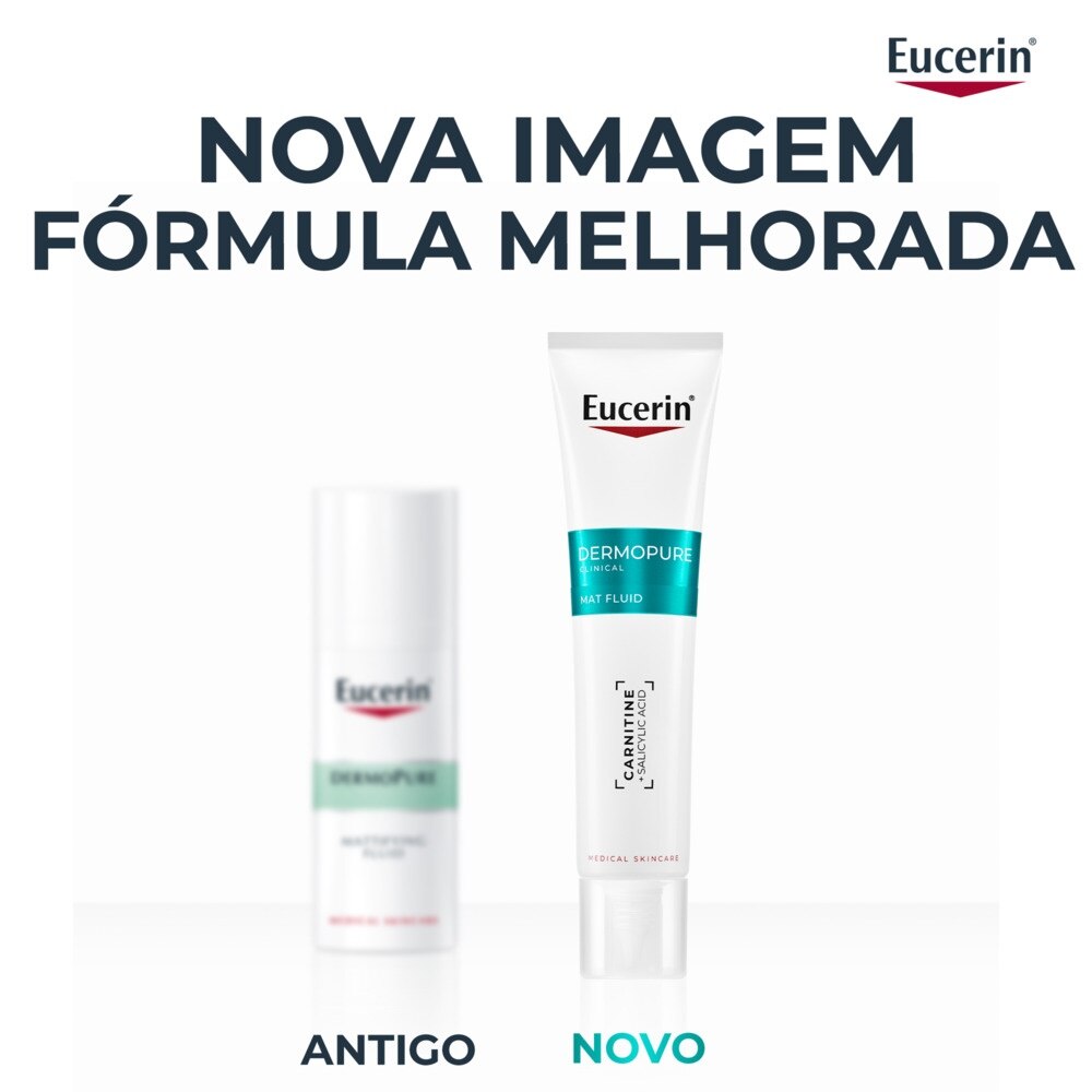 Hidratante DermoPure Clinical Fluido Matificante 10