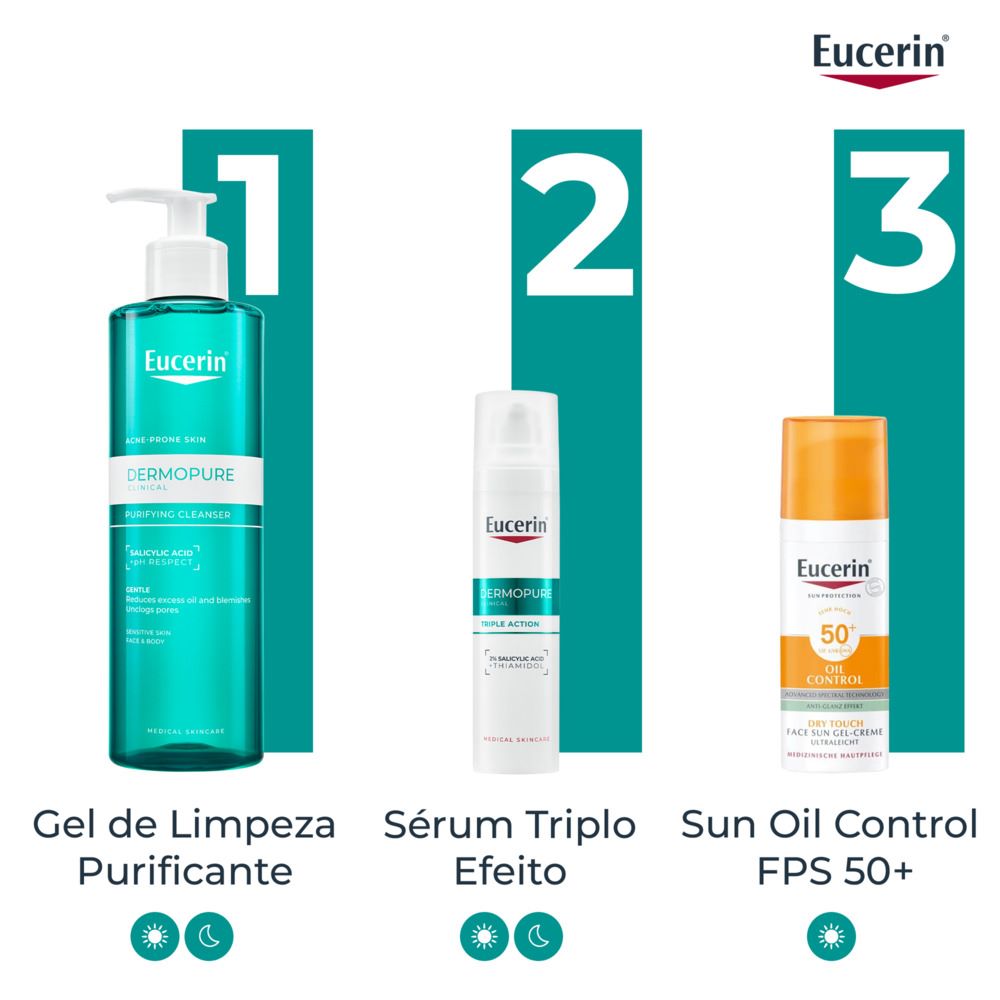 Gel de Limpeza Facial DermoPure Oil Control 9