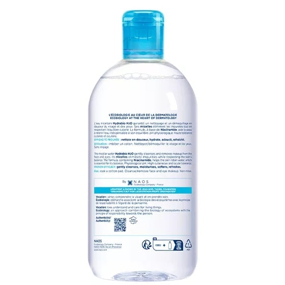 Água Micelar Hydrabio H2O 3