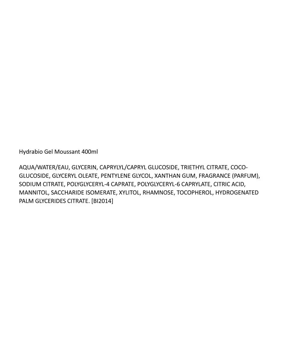 Gel de Limpeza Hydrabio Gel Moussant 5