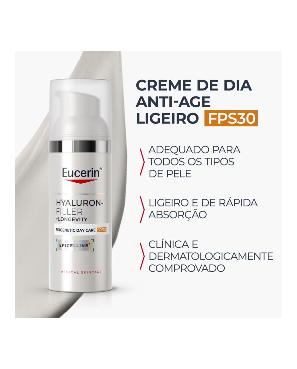 Creme de Dia Antirrugas Hyaluron-Filler Epigenetic FPS30 7