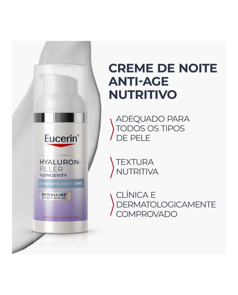Creme de Noite Antirrugas Hyaluron-Filler Epigenetic 5