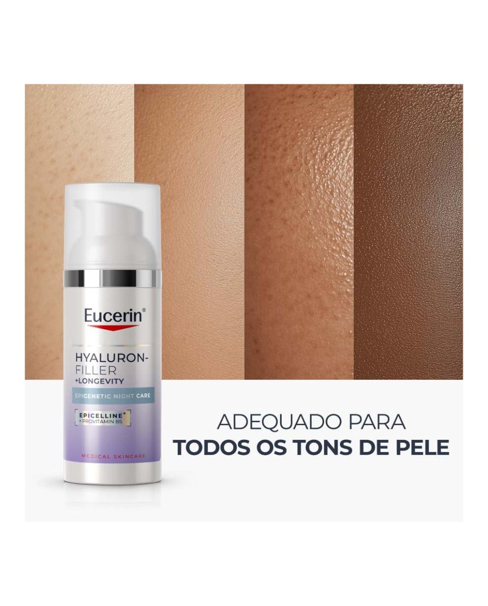 Creme de Noite Antirrugas Hyaluron-Filler Epigenetic 8