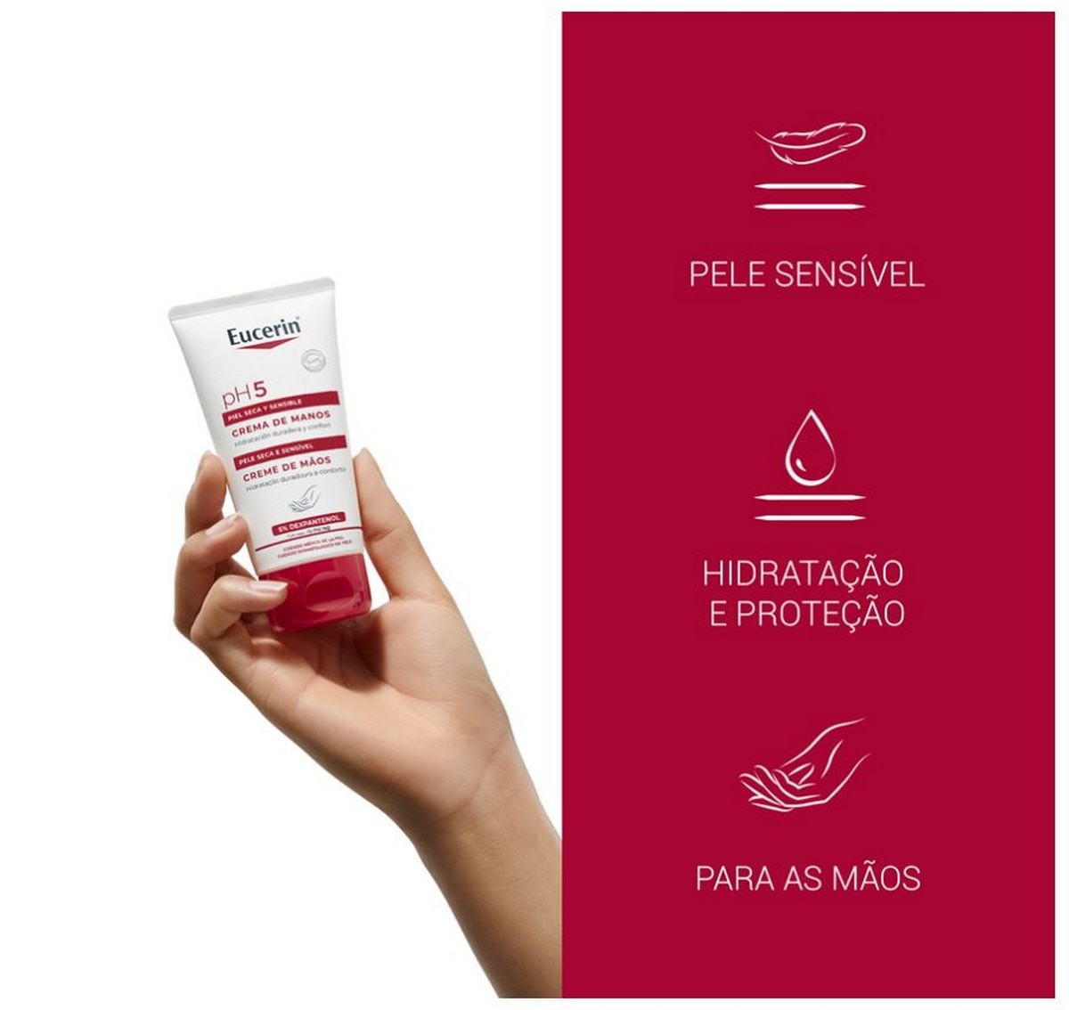 Creme de Mãos pH5 Pele Seca Sensível - 75 ml 3