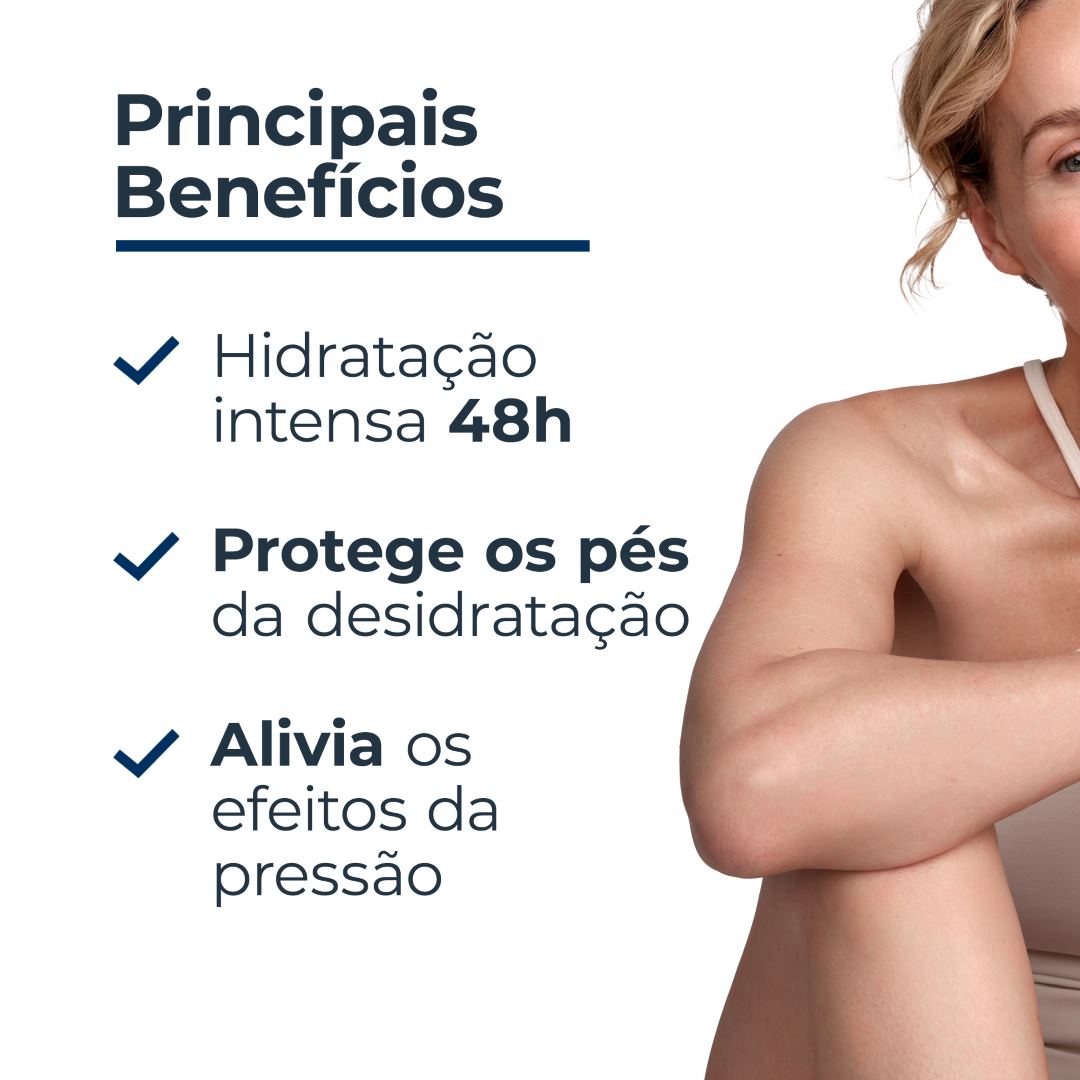 Creme de Pés 10% Ureia UreaRepair PLUS 48h Alívio Pele Seca - 100 ml 4