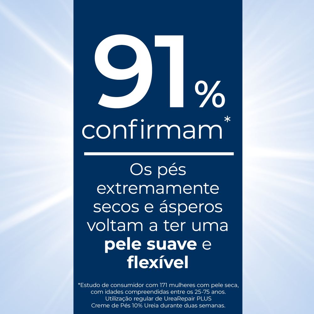 Creme de Pés 10% Ureia UreaRepair PLUS 48h Alívio Pele Seca - 100 ml 5