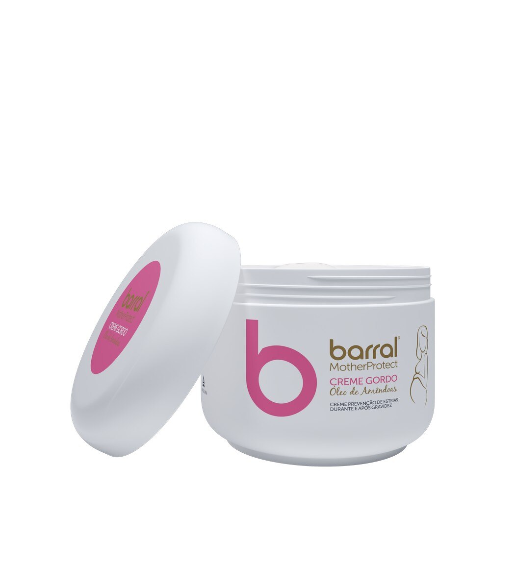Creme Gordo Óleo Amêndoas MotherProtect 200ml (Boião) Barral 1