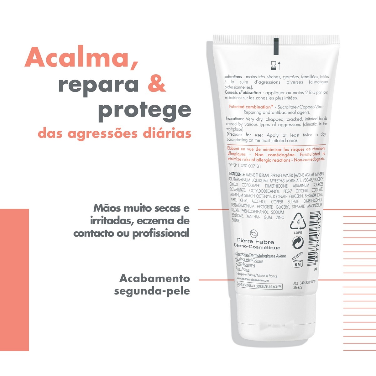 Creme de mãos Cicalfate Avène 2